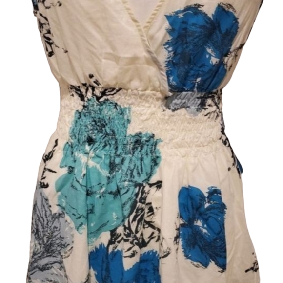 American Rag Womens Floral Print Smock Babydoll Top Size Small - Picture 5 of 10